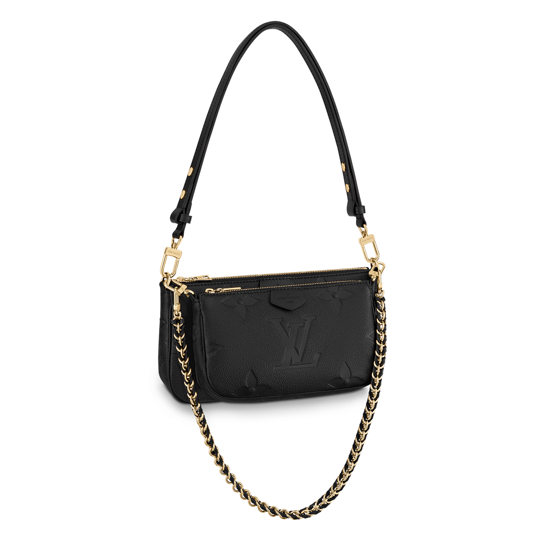 Louis Vuitton MULTI POCHETTE ACCESSOIRES Monogram M80399 Black